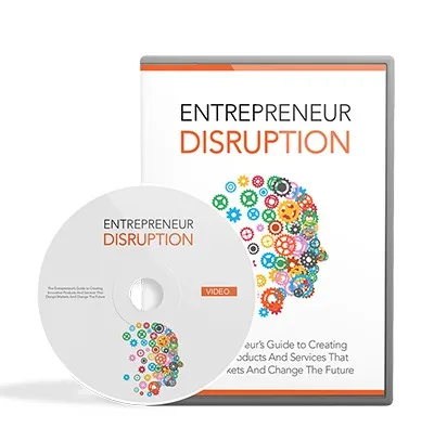 eCover representing Entrepreneur Disruption eBooks & Reports with Master Resell Rights