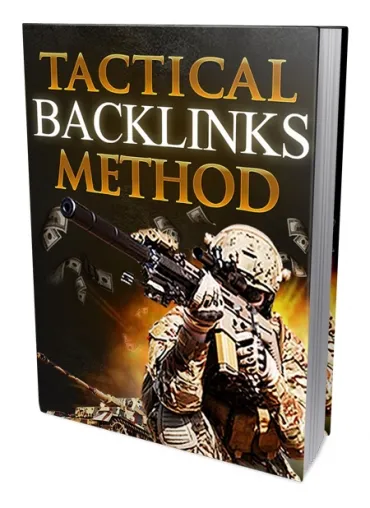 eCover representing Tactical Backlinks Method eBooks & Reports with Private Label Rights