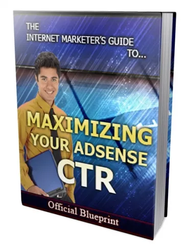 eCover representing Maximize Your AdSense CTR eBooks & Reports with Private Label Rights