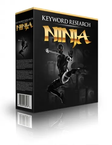 eCover representing Keyword Research Ninja 2.0 Software & Scripts with Private Label Rights
