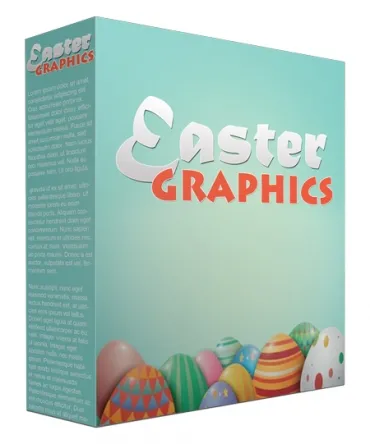 eCover representing New Easter Graphics Pack  with Private Label Rights