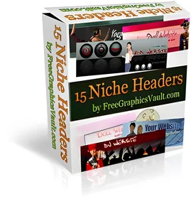 15 Niche Headers Package small