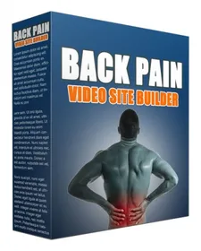 Back Pain Video Site Builder Software small