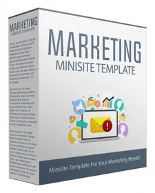 Marketing Minisite Template V53 small