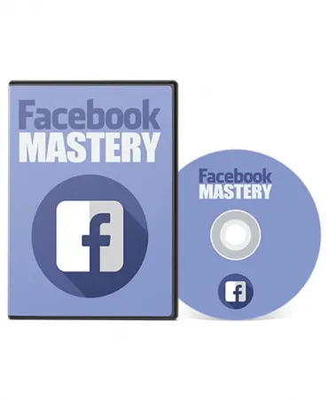 eCover representing Facebook Mastery Videos, Tutorials & Courses with Private Label Rights