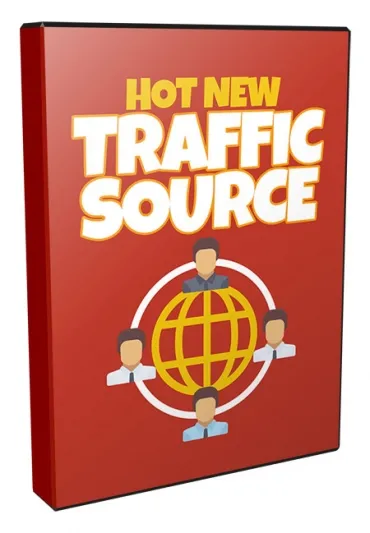 eCover representing Hot New Traffic Source Videos, Tutorials & Courses with Private Label Rights