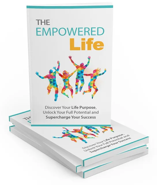 eCover representing The Empowered Life eBooks & Reports with Master Resell Rights