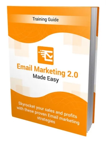 eCover representing Email Marketing 2.0 Made Easy eBooks & Reports with Personal Use Rights