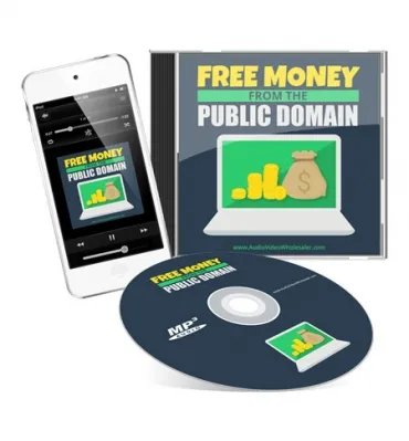 eCover representing Free Money from the Public Domain Audio & Music with Master Resell Rights