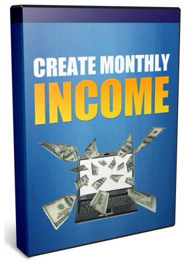 eCover representing Create Monthly Income Videos, Tutorials & Courses with Personal Use Rights