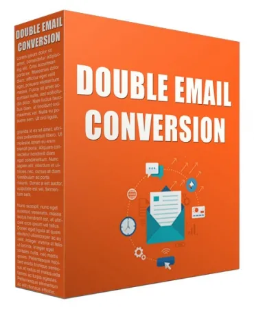 eCover representing Double Your Email Conversions Audio & Music with Master Resell Rights