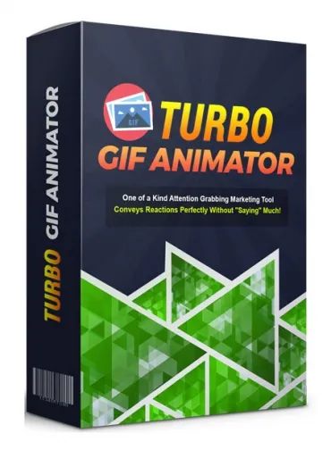 eCover representing Turbo GIF Animator Videos, Tutorials & Courses/Software & Scripts with Master Resell Rights