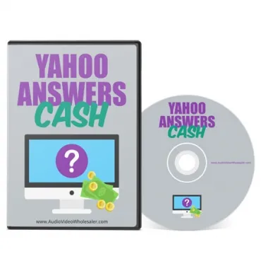 eCover representing Yahoo Answers Cash Videos, Tutorials & Courses with Master Resell Rights