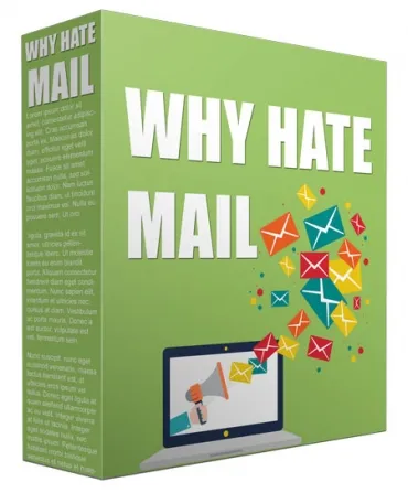 eCover representing Why Hate Mail Videos, Tutorials & Courses with Master Resell Rights