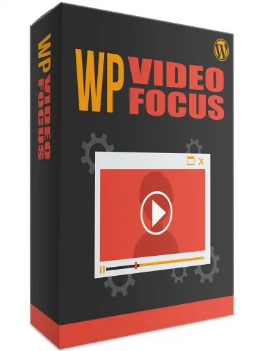 eCover representing WP Video Focus  with Master Resell Rights