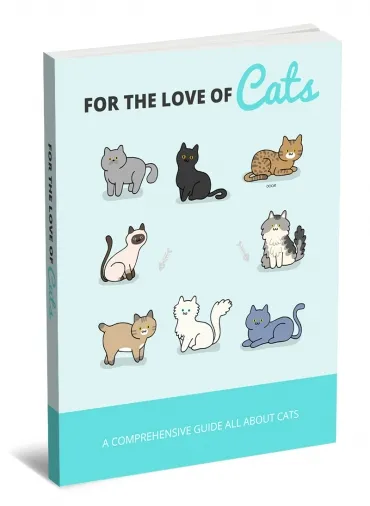 eCover representing For The Love Of Cats eBooks & Reports with Master Resell Rights
