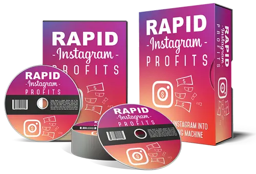 eCover representing Rapid Instagram Profits eBooks & Reports with Master Resell Rights