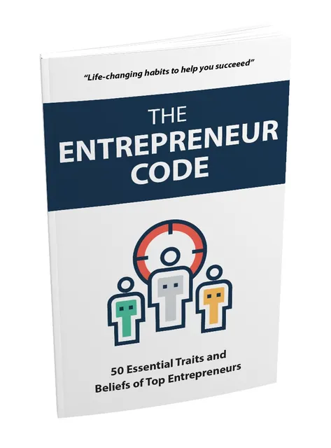 eCover representing The Entrepreneur Code eBooks & Reports with Master Resell Rights