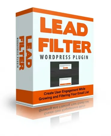eCover representing Lead Filter WP Plugin  with Personal Use Rights