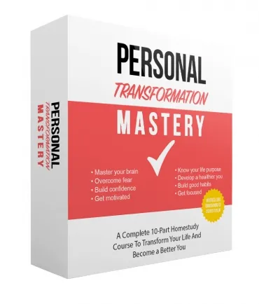 eCover representing Personal Transformation Mastery eBooks & Reports with Master Resell Rights