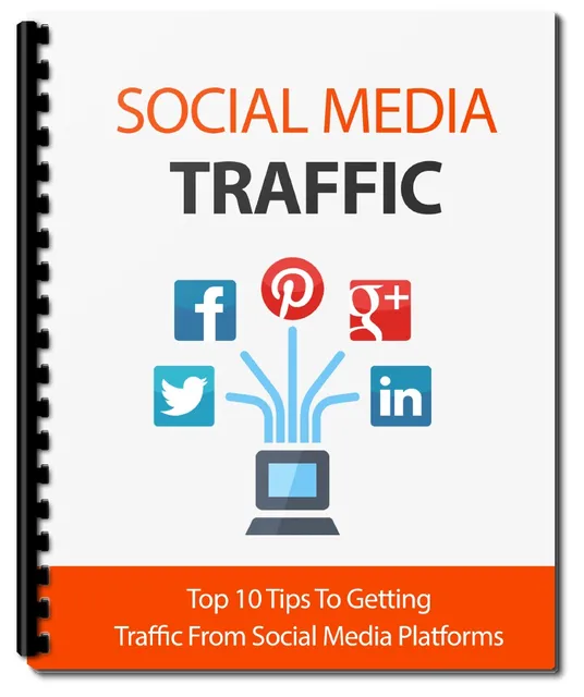 eCover representing The Social Media Traffic eBooks & Reports with Master Resell Rights