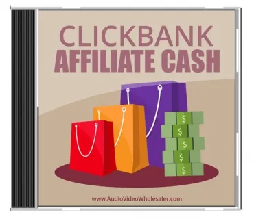 eCover representing ClickBank Affiliate Cash Audio & Music with Master Resell Rights