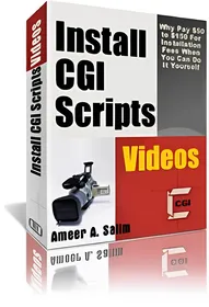 Install CGI Scripts Videos Report small