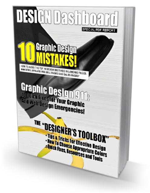 eCover representing 10 Graphic Design Mistakes eBooks & Reports with Resell Rights