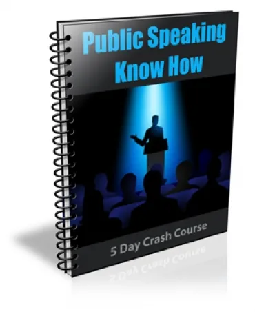 eCover representing Public Speaking Know How eBooks & Reports with Private Label Rights