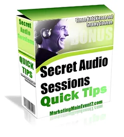 Secret Audio Sessions Quick Tips small