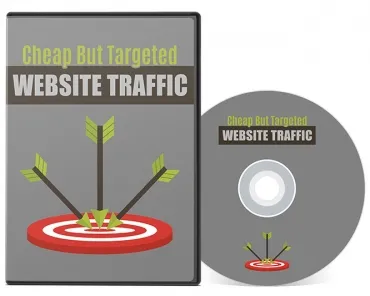 eCover representing Cheap But Targeted Website Traffic  with Master Resell Rights