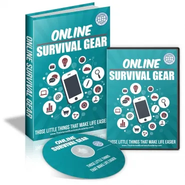 eCover representing Online Survival Gear Videos, Tutorials & Courses with Master Resell Rights