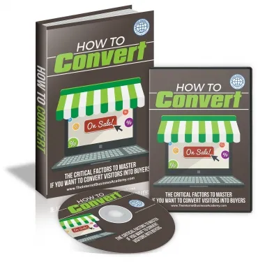 eCover representing How To Convert Videos, Tutorials & Courses with Master Resell Rights