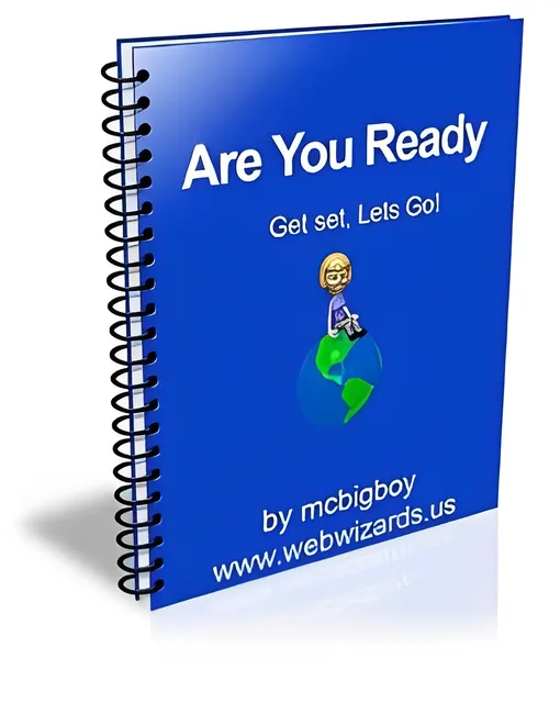 eCover representing Are You Ready : Get Set, Lets Go! eBooks & Reports with Master Resell Rights