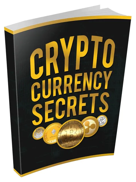 eCover representing Cryptocurrency Secrets eBooks & Reports with Master Resell Rights