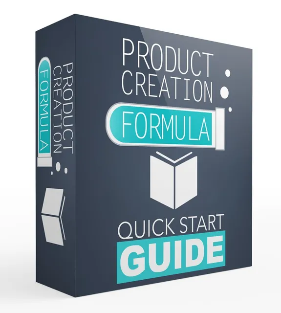 eCover representing Product Creation Formula eBooks & Reports with Master Resell Rights