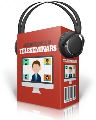 eCover representing A Beginners Guide To Teleseminars Audio & Music with Master Resell Rights