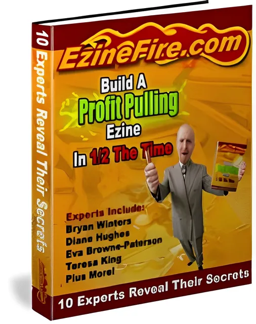 eCover representing Build A Profit Pulling Ezine In 1/2 The Time eBooks & Reports with Master Resell Rights