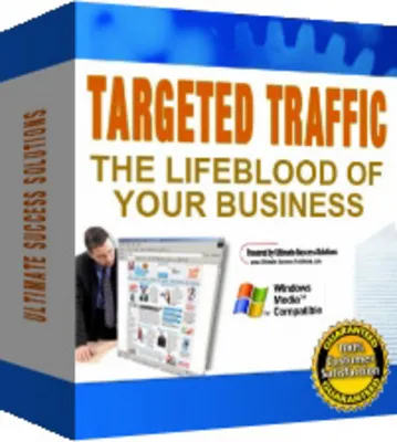 eCover representing Targeted Traffic : The Lifeblood Of Your Business eBooks & Reports with Master Resell Rights