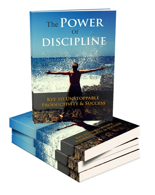 eCover representing The Power Of Discipline eBooks & Reports with Master Resell Rights