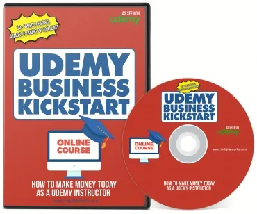 eCover representing Udemy Business Kick Start Videos, Tutorials & Courses with Resell Rights