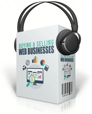 eCover representing Buying & Selling Web Businesses Audio & Music with Master Resell Rights