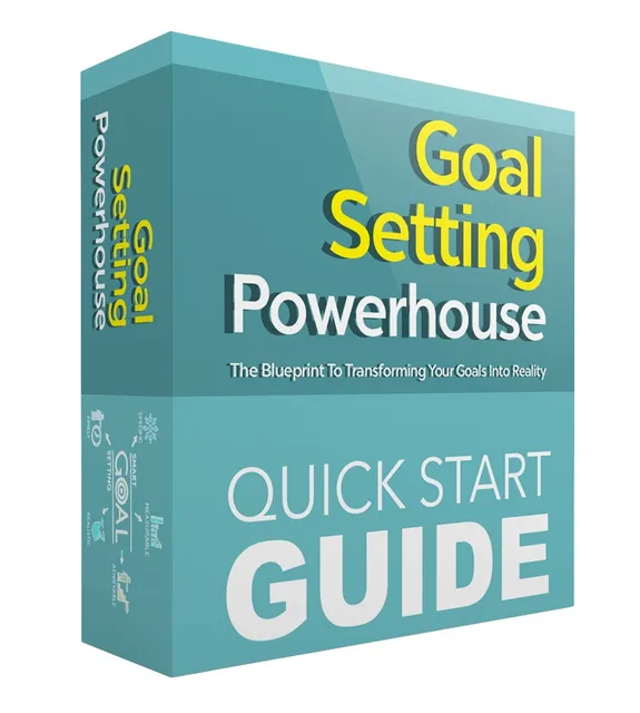 eCover representing Goal Setting Powerhouse eBooks & Reports with Master Resell Rights