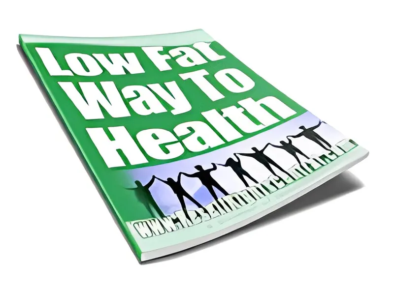 eCover representing Low Fat Way To Health eBooks & Reports with Personal Use Rights