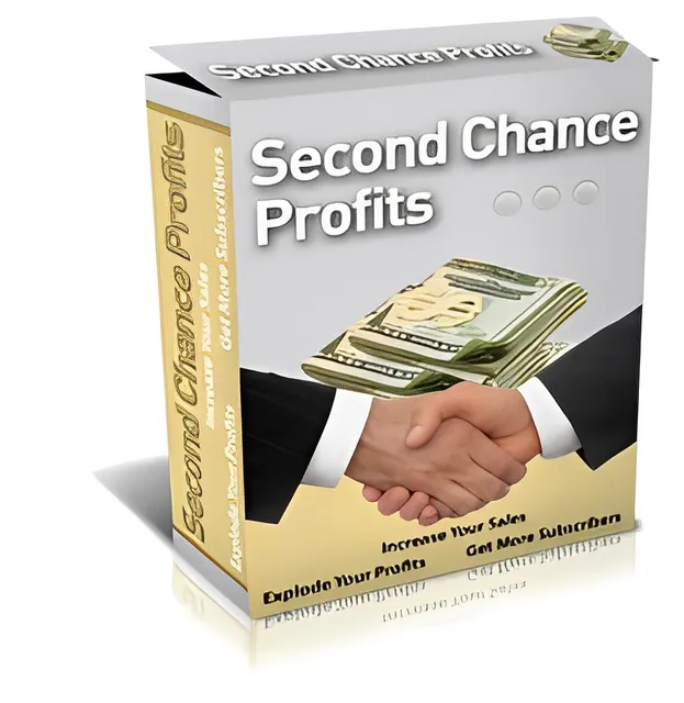 eCover representing Second Chance Profits Software & Scripts with Master Resell Rights