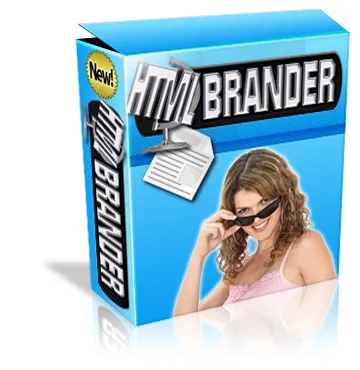 eCover representing HTML Brander Software & Scripts with Private Label Rights