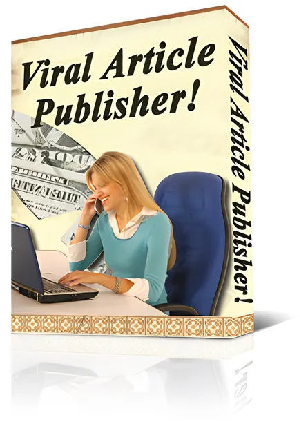 eCover representing Viral Article Publisher Software & Scripts with Private Label Rights