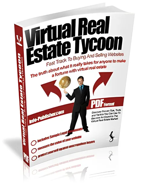eCover representing Virtual Real Estate Tycoon eBooks & Reports with Master Resell Rights