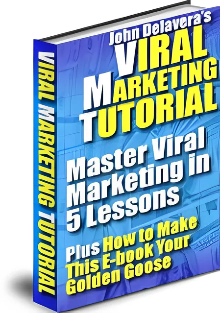 eCover representing Viral Marketing Tutorial eBooks & Reports with Master Resell Rights