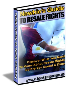 Newbies Guide To Resale Rights small